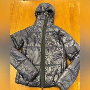 66 North cropped hooded jacket